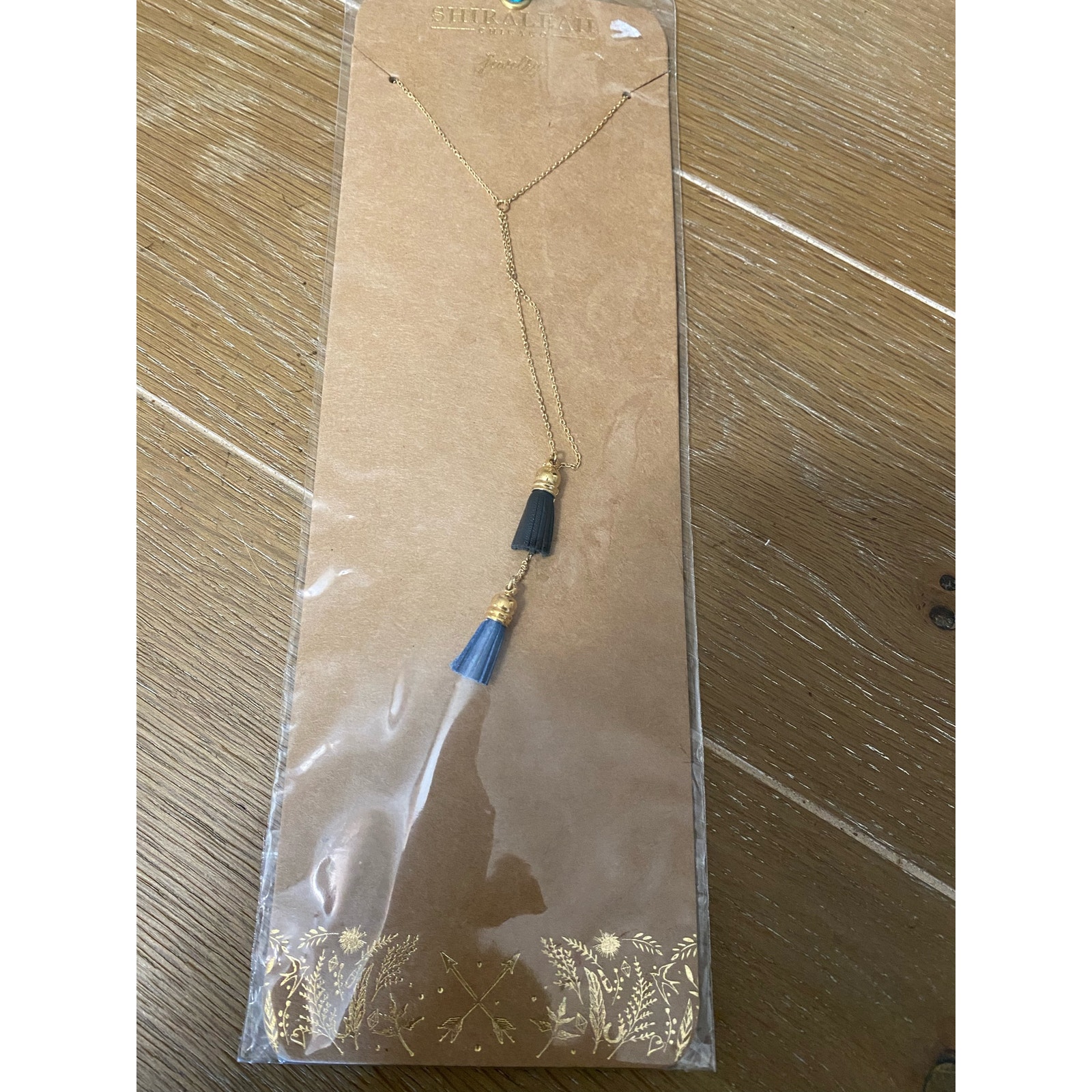 Nib Shiraleah ChicagoAnthropologie Black Aerin Necklace 20$